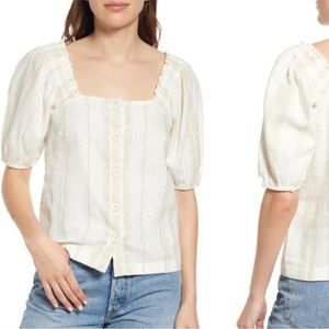 Madewell Peasant Top